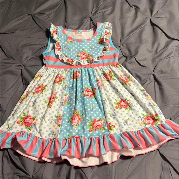 Girls Summer Capri set - Picture 2 of 7